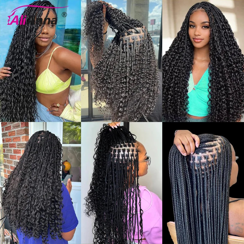 Deep Wave Human Hair Bundles for Braiding & Crochet - 16-26 Inch, 50g/100g