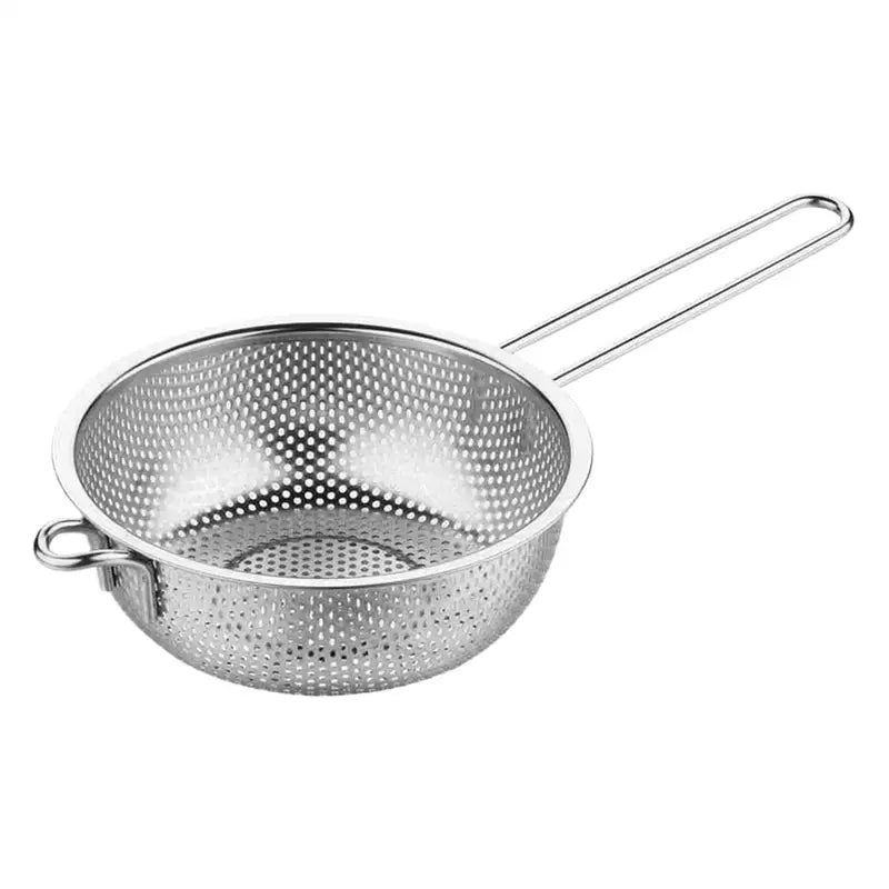 Stainless Steel Kitchen Colander Basket Food Strainer for Vegetables Pasta & Seafood