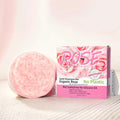Pink Rose Nourishing Handmade Shampoo Soap with Essential Oil - Floral Fragrance