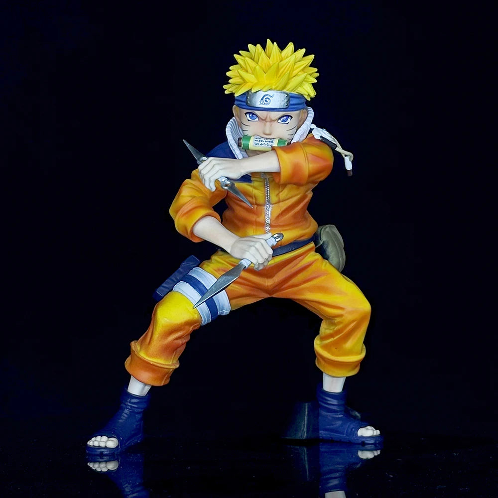 18cm Naruto Uzumaki PVC Action Figure - Anime Collectible Toy for Fans