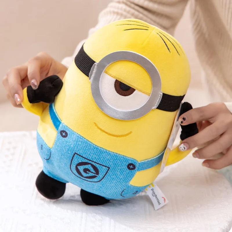 Minions Movie Characters Plush Toys - Soft Collectible Dolls for Kids & Fans