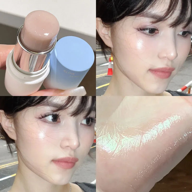 Waterproof Highlighter Stick for Face Makeup Brightening & Contouring - Multiple Colors