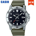 Men's Waterproof Business Casual Watch with Resin Strap - Multiple Colors