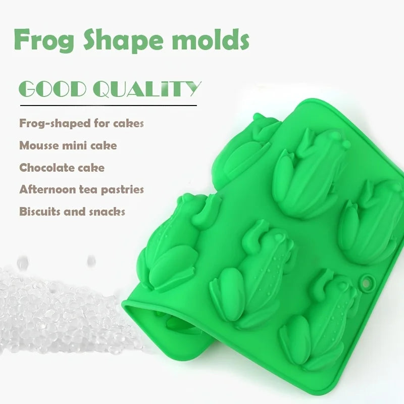 Silicone Frog and Toad Cake Mold for Baking Candies and Crafts