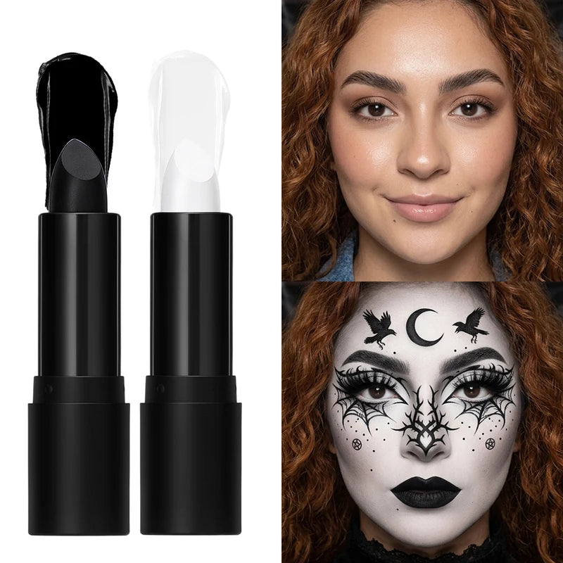 Halloween Makeup Set 5pcs Face Cosmetic Kit with Fake Blood & Eyeliner