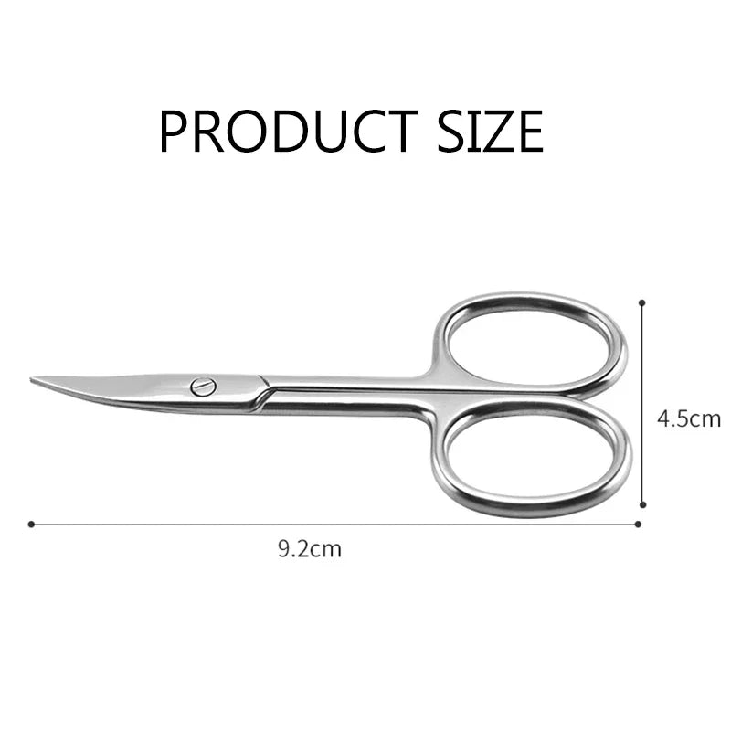 Professional Stainless Steel Cuticle & Nail Trimmer Set - Russian Manicure Inox