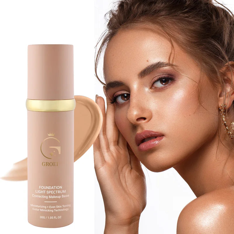 4-in-1 Liquid Foundation Concealer SPF 50 Hydrating Full Coverage Makeup Serum