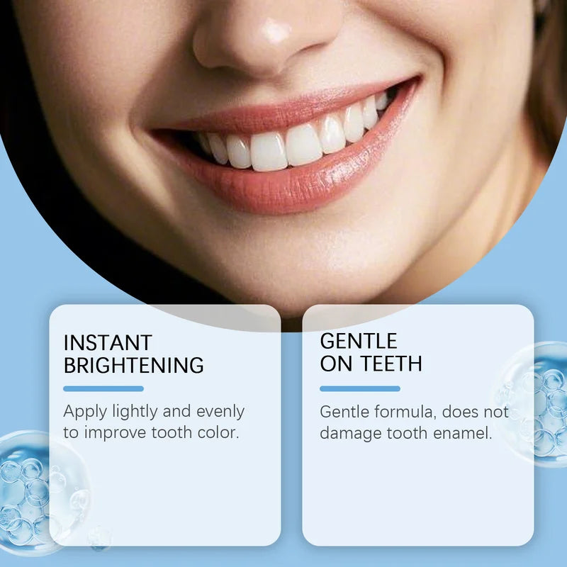 5ml Tooth Whitening Paint for Stain Removal & Brightening - Natural, Long-lasting Oral Care