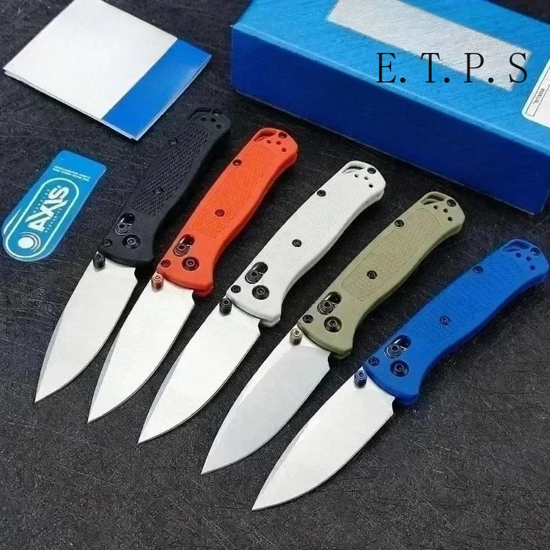 Mini Folding Knife with AXIS Lock and Nylon Handle - Outdoor Survival & Camping Tool