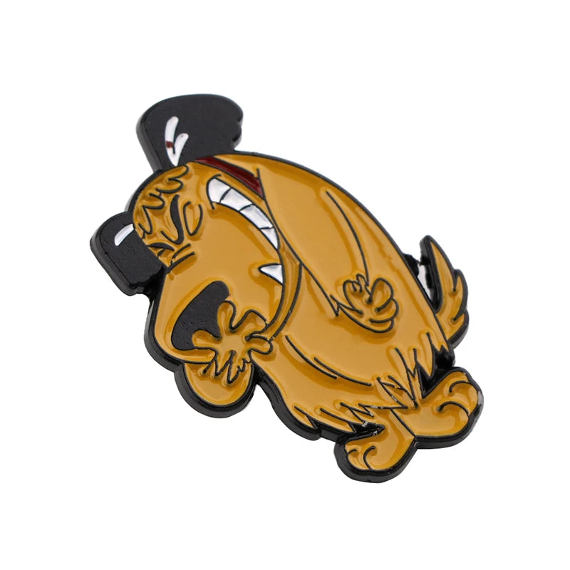 Cute Dog Enamel Pins Cartoon Animal Brooches for Clothes Backpack Accessories