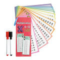 Multiplication Charts and Times Table Cards - Self-Check Math Learning Tool for Montessori & Homeschooling