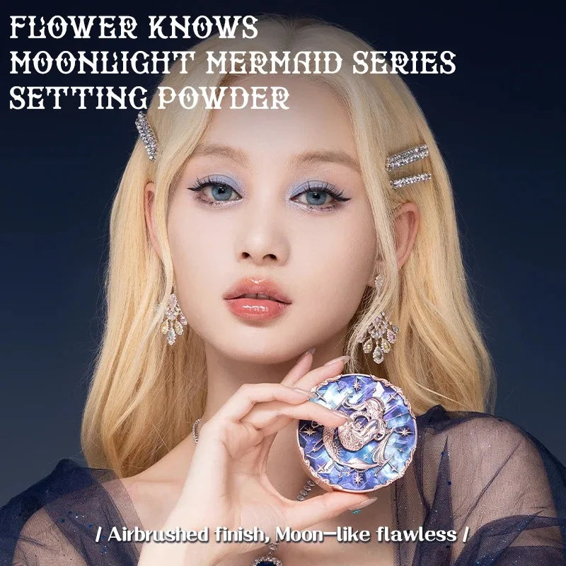 Long-Lasting Matte Compact Powder - Oil-Free, Waterproof & Shine Control Face Makeup