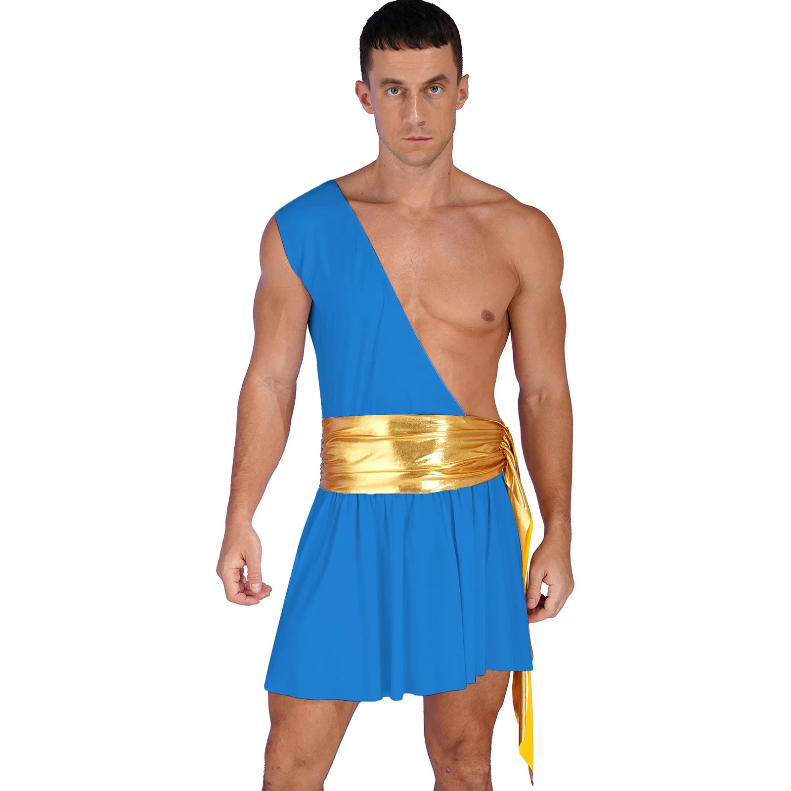 Greek God Costume Skirt for Men - Halloween Party Cosplay Knight Warrior Outfit