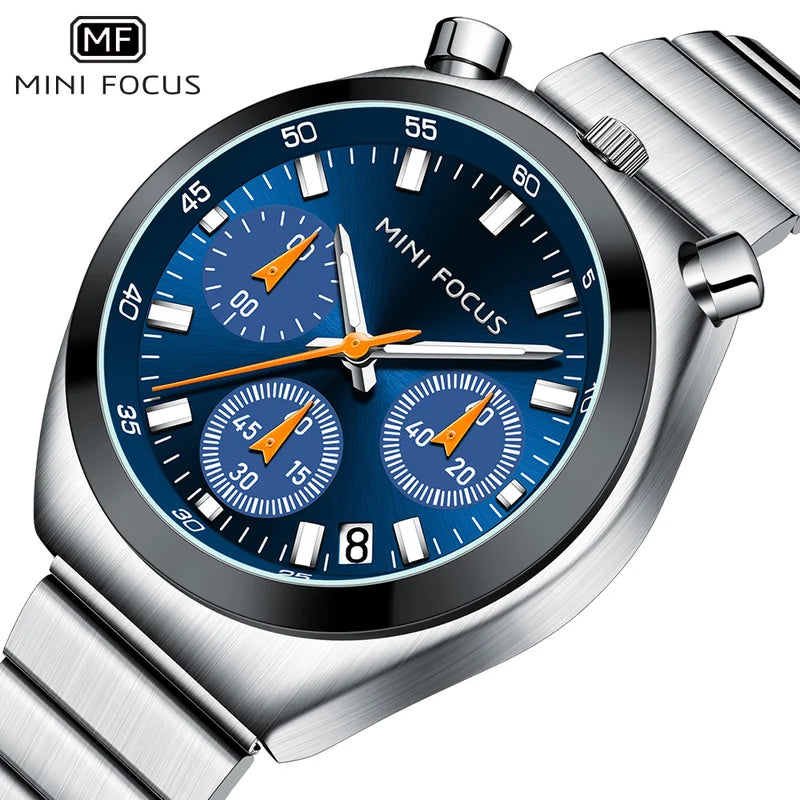 Mini Focus Women's Steel Waterproof Analog Watch with Creative Design