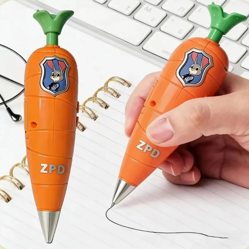 Disney Zootopia Judy Carrot Pen & Voice Recorder Toy Set - Multi Color