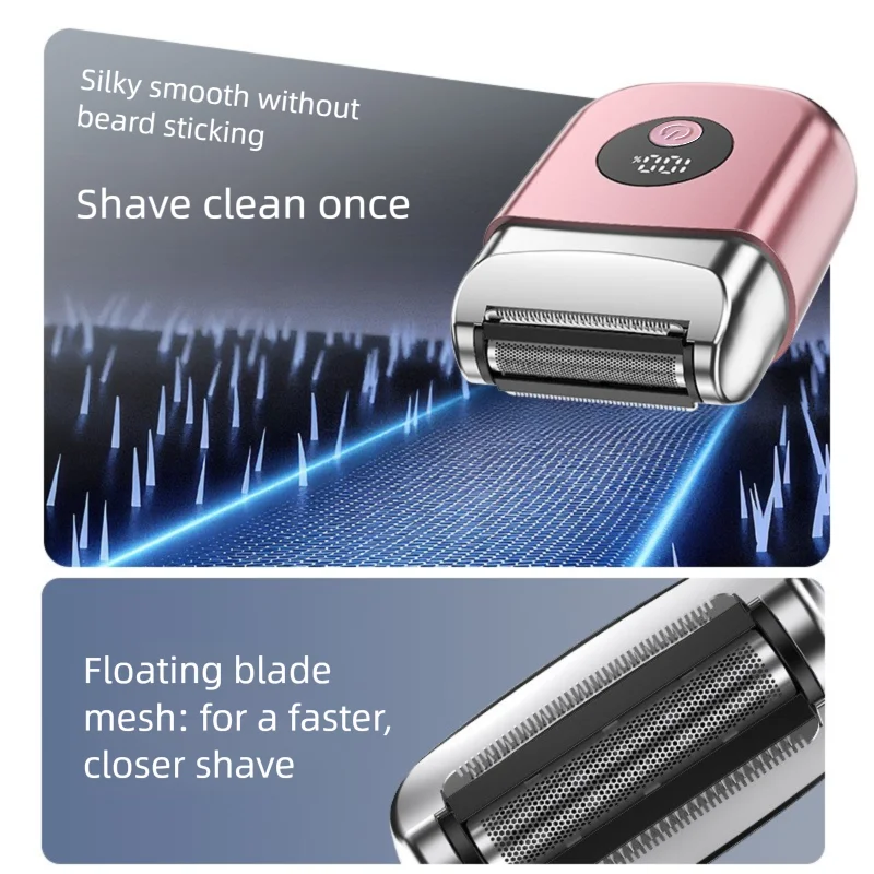 Electric Hair Removal Device for Women - Painless Armpit & Leg Shaver with Batteries