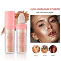 3-Color Fairy Dust Highlight Powder for Face & Body - Shimmering Highlighter Set