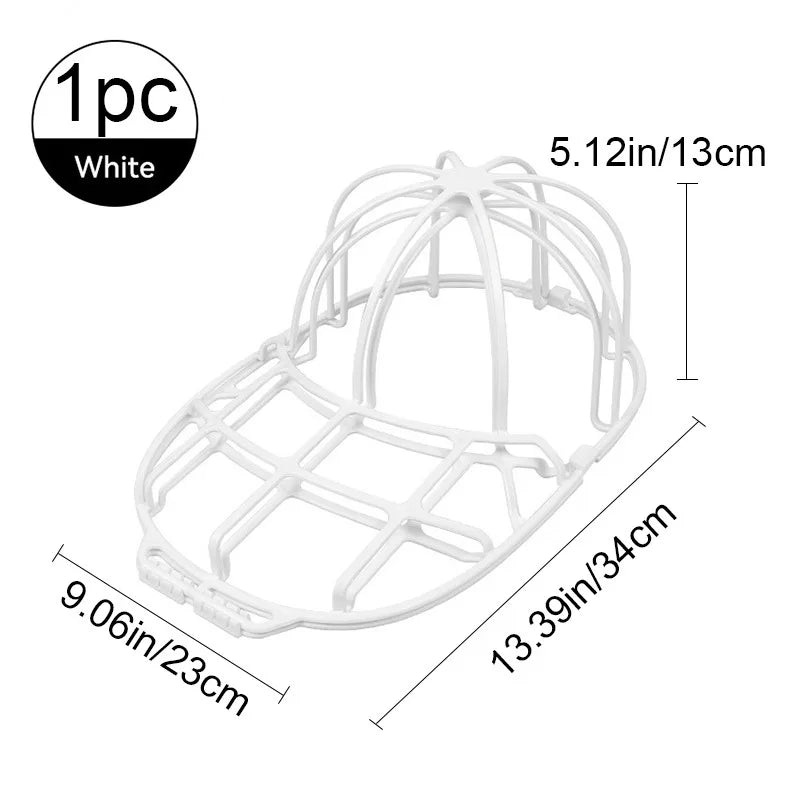 Baseball Cap Washer Bag with Inner Frame | Gentle Machine Wash & Shape Protection
