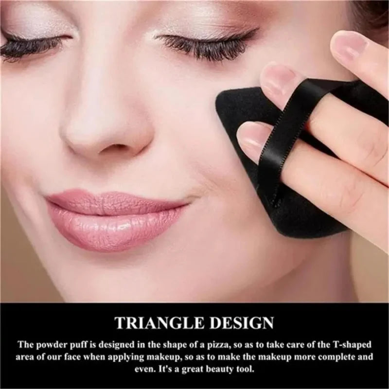 Mini Velvet Powder Puff Set - 10-30 Makeup Foundation & Concealer Applicators