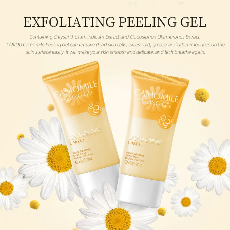 Chamomile Peeling Gel 60g Gentle Oil-Control Body & Face Exfoliant