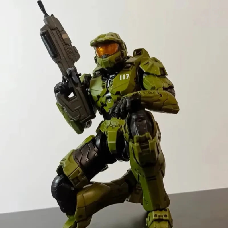 18cm Action Figure Sierra 117 John Reclaimer Mk VI Collectible Toy - Super Soldiers
