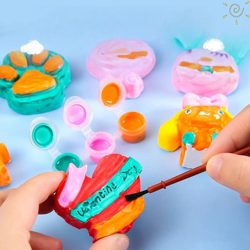 DIY Graffiti Doll Set - 10pcs Party Favors for Birthdays, Weddings, Holidays