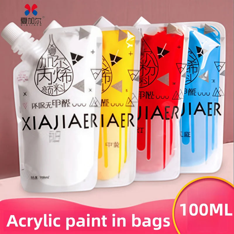 100ML Acrylic Paint Set for Artists & DIY Crafting Multiple Colors
