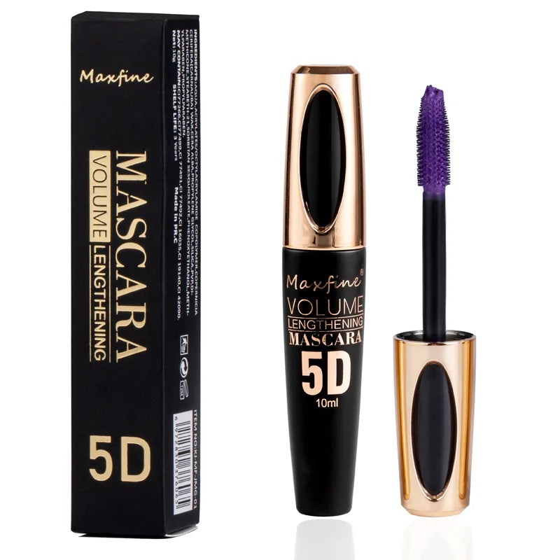 3D Waterproof Eye Black Stick - Smudge-Resistant, Durable, Thick & Curly Finish