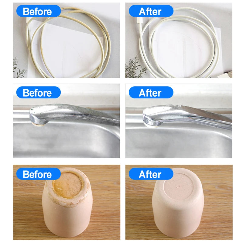 Multi-Use Magic Sponge Eraser - White Melamine Cleaning Tool for Kitchen Bathroom Office