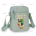 Game Themed Cartoon Shoulder Bag for Men - Style Crossbody Bag with Mobile Phone Storage