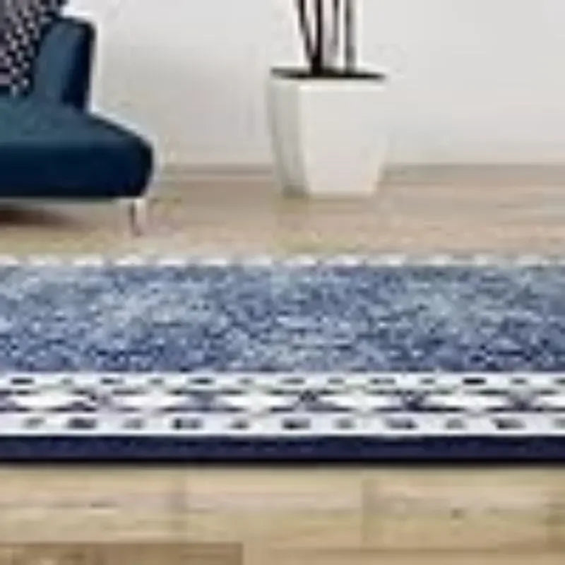 Modern Living Room Carpet Mat - Washable Non-Linting Home Decor Floor Rug