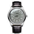 Men's Luxury Waterproof Quartz Wristwatch - Business Dress Leather Watch