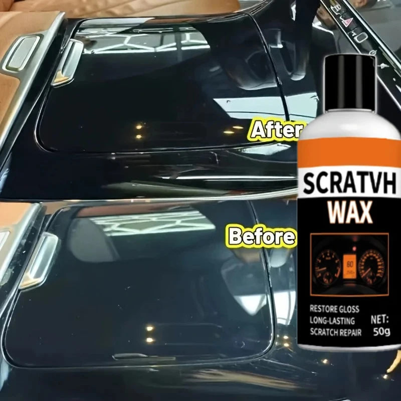 Car Scratch Repair Wax Kit for All Surfaces - Glass & Paint Scratch Remover