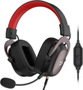 Wired Gaming Headset with 7.1 Surround Sound & Detachable Mic - Over-Ear, 53mm Drivers
