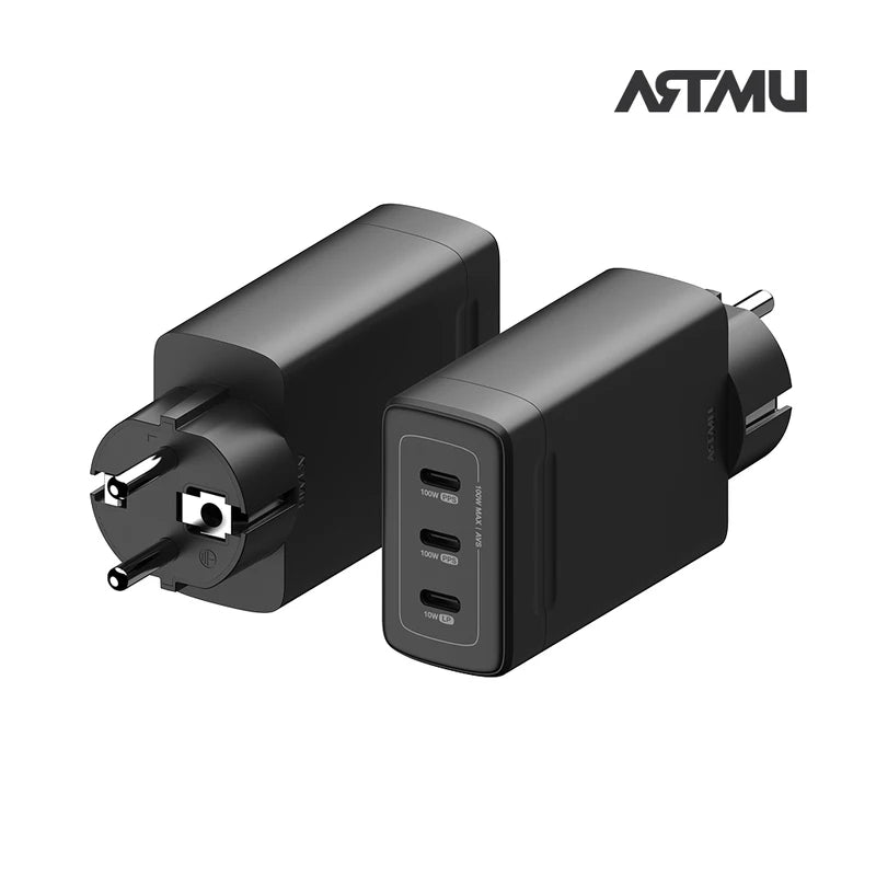 100W GaN Fast Charger with Multiple Ports, Universal USB-C Power Adapter
