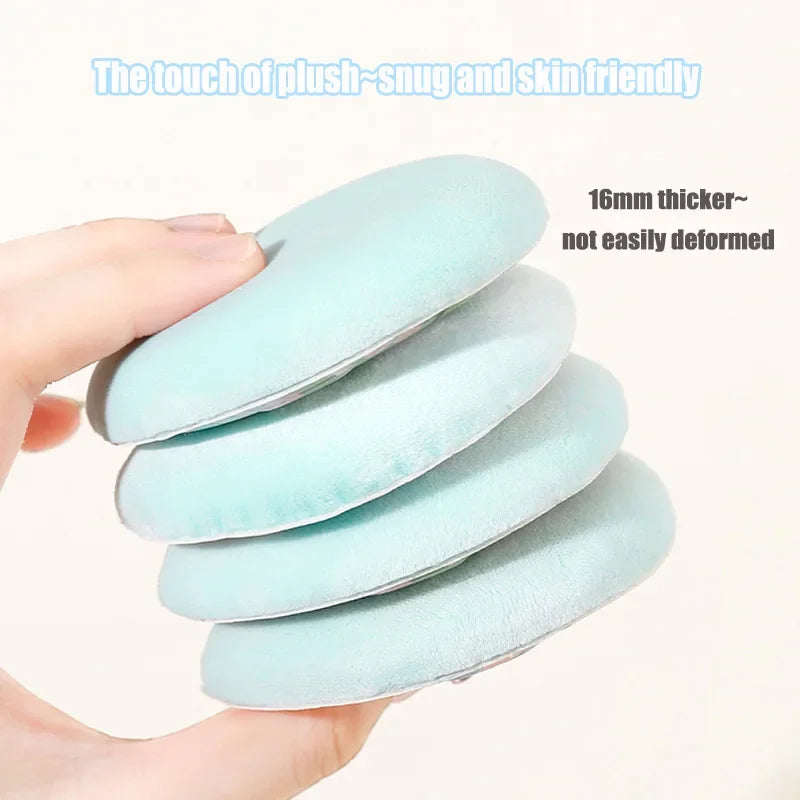 Thick Velvet Makeup Sponge Set - Face Powder Puff for Flawless Finish