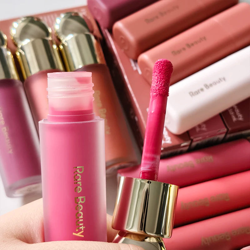 Multicolored Liquid Lipstick & Lip Blush Set Long Lasting & Smooth Finish