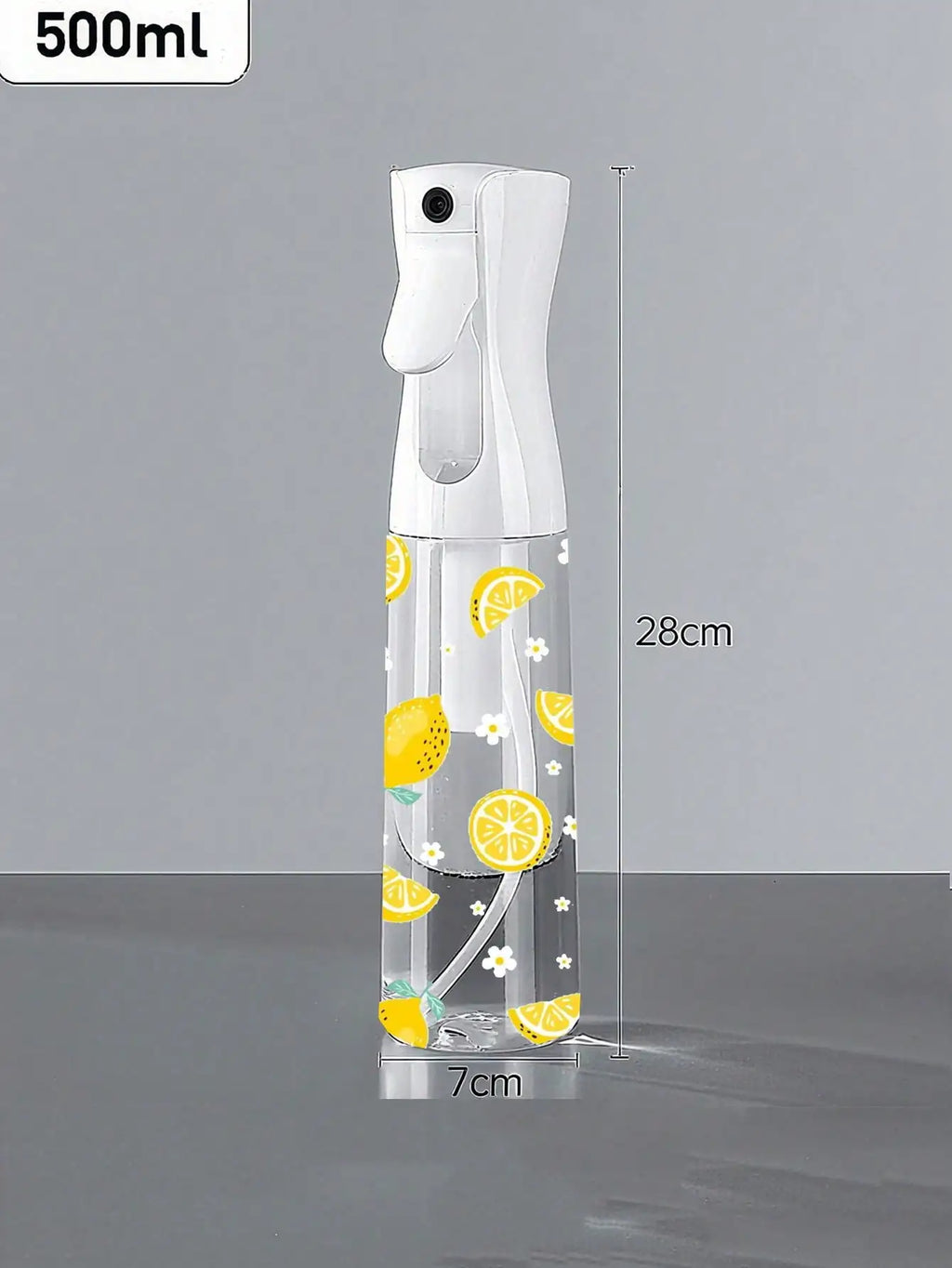 Refillable Floral Mist Spray Bottle - Fine Water Sprayer for Hair Plants Cleaning Travel