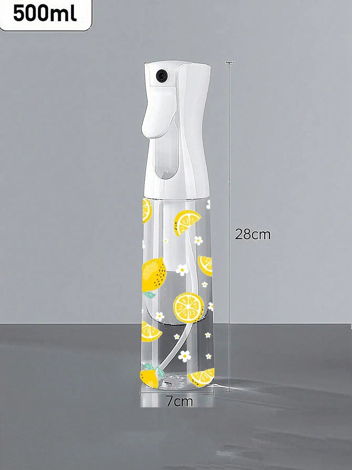 Refillable Floral Mist Spray Bottle - Fine Water Sprayer for Hair Plants Cleaning Travel