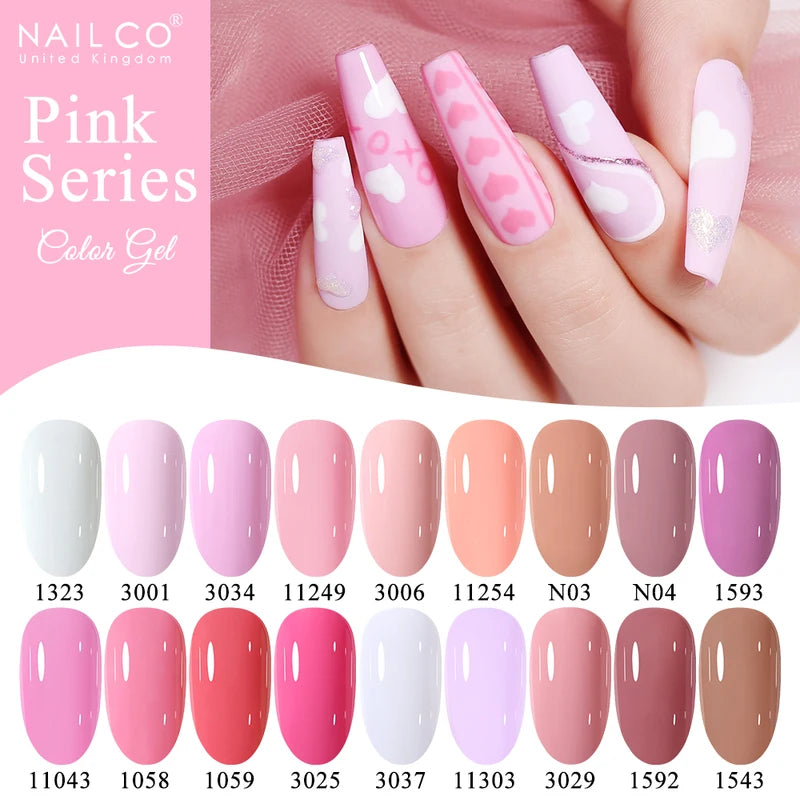 15ML Gel Nail Polish Set - Semi-Permanent UV Varnish for Manicure