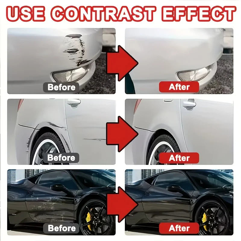 Car Scratch Repair Wax with Sponge Pad - 35G Blemish & Paint Protection