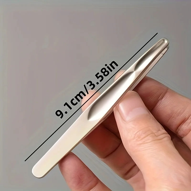 Precision Round Head Tweezers for Eyebrow Facial Hair Removal - Multiple Colors