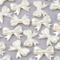Acrylic Bowknot Beads for Jewelry Making 50 or 100 pcs - DIY Spacer Charms