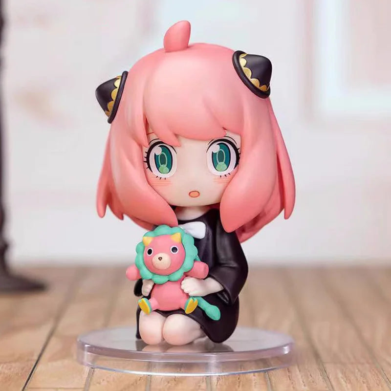 Spy X Family Anya Blind Box Toy Figures - Cute Collectible Surprise Doll Set