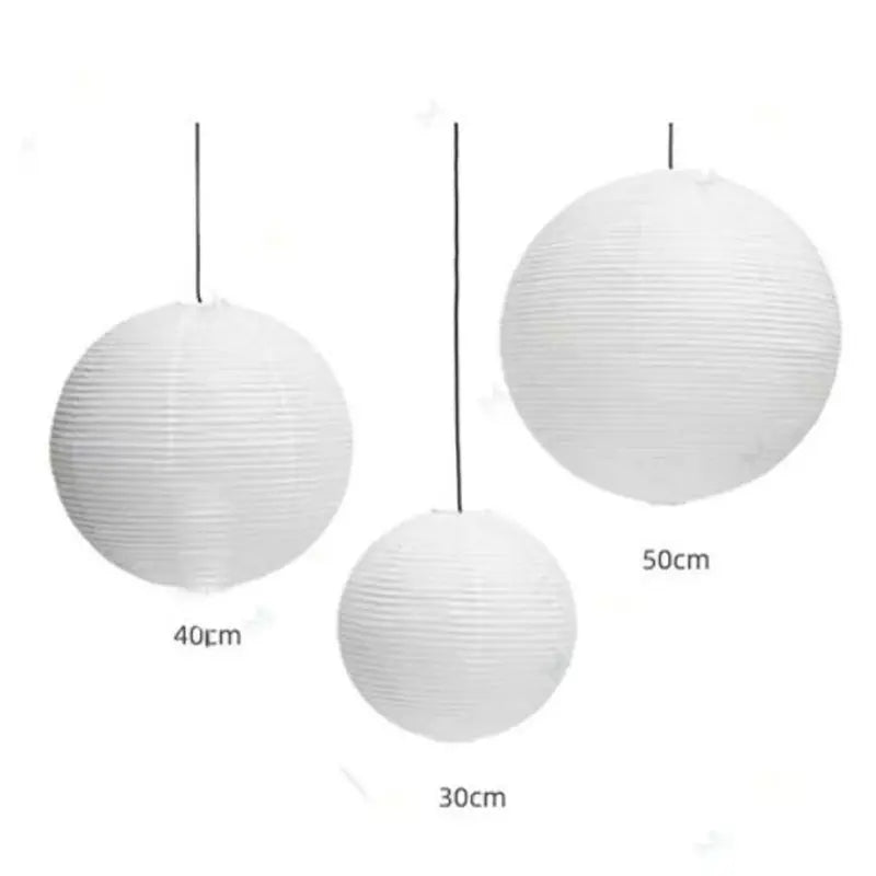 Modern Hanging Paper Lampshade Pendant Light Cover for Living Room & Bar
