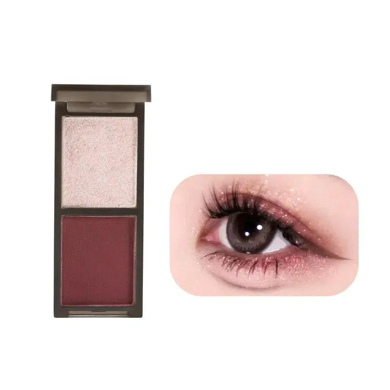 Colorful Eyeshadow Palette with Matte & Shiny Finishes for Creative Eye Makeup