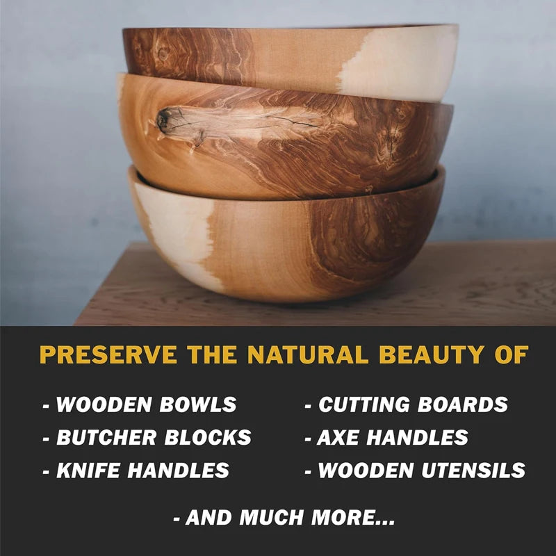Multifunctional Furniture & Wood Care Wax - Waterproof, Non-Toxic, Food Safe