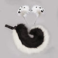 Halloween Pet Ear and Tail Set Cosplay Costume Accessories for Dogs and Cats