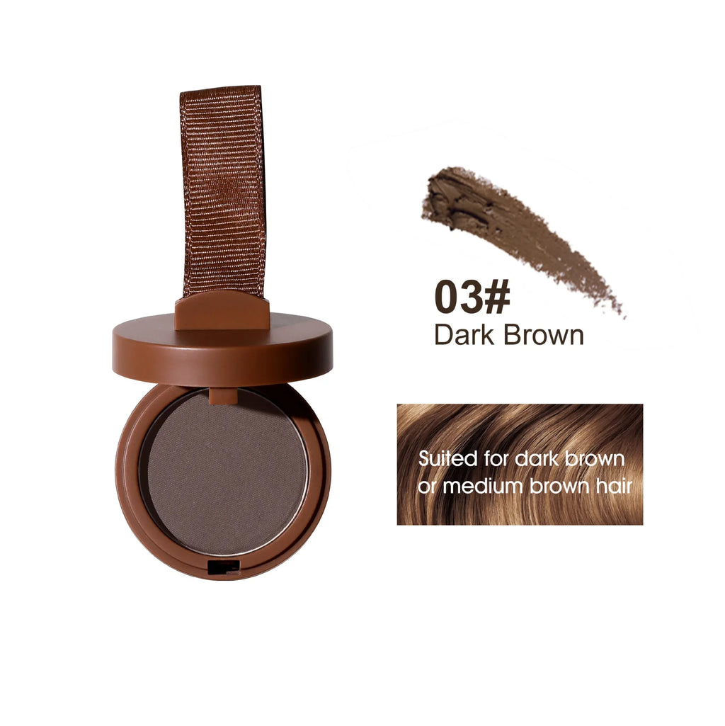 Hair Root Touch Up Powder Concealer Waterproof Sweatproof Lasting Hairline Cover
