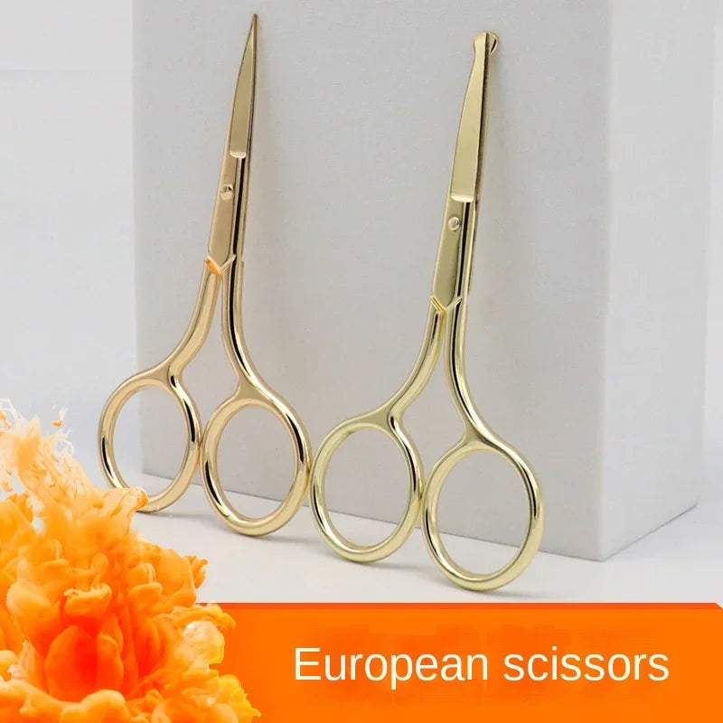 Multi-Functional Stainless Steel Makeup & Grooming Scissors 9CM